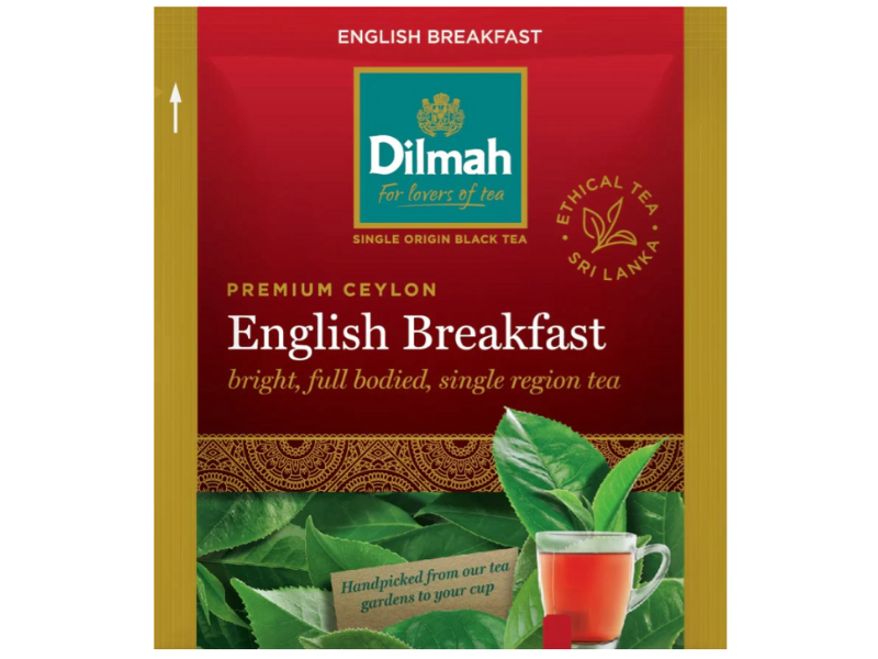 Dilmah English Breakfast Enveloped Tea Bags | Astro Hospitality